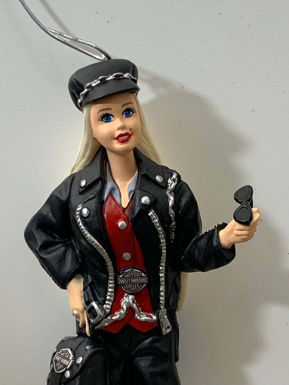 Barbie Hallmark Harley Davidson 2000 Keepsake Christmas Ornament